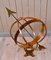 Large Swedish Wrought Iron, Brass and Copper Garden Sundial, 1960s 2