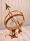 Large Swedish Wrought Iron, Brass and Copper Garden Sundial, 1960s, Image 3