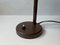 Danish Modern Adjustable Brown Desk Lamp from Vitrika, 1970s 6