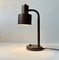 Danish Modern Adjustable Brown Desk Lamp from Vitrika, 1970s 3