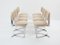 Chairs in Stainless Steel & Wool Bouclé from Paul Legeard, 1970s, Set of 8 12