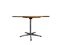 Mid-Century Modern Starburst Round Living Room Table in Walnut & Chrome, Germany, 1960s, Image 2