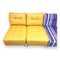 Mehrfarbiges Modulares 3-Sitzer Sofa von Fama Arianne, 3er Set 7