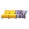 Mehrfarbiges Modulares 3-Sitzer Sofa von Fama Arianne, 3er Set 1