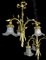 Art Nouveau Ceiling Lamps in Bronze, France, 1905, Set of 2 8