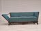 Danish 3 Seater Drop Arm Sofa in Wool & Oak, 1950s 16