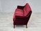 Dänisches 3-Sitzer Sofa aus Velours & Buchenholz, 1950er 12