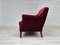 Dänisches 3-Sitzer Sofa aus Velours & Buchenholz, 1950er 9