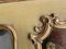 Bemalter und vergoldeter französischer Louis XV Trumeau Spiegel 20