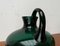 Art Deco German Green Glass Jug by Prof. Bruno Mauder for Zwiesel Theresienthal, 1930s 14