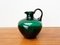 Art Deco German Green Glass Jug by Prof. Bruno Mauder for Zwiesel Theresienthal, 1930s, Image 10