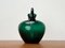 Art Deco German Green Glass Jug by Prof. Bruno Mauder for Zwiesel Theresienthal, 1930s, Image 3