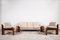 Sapphian Sofa and Armchairs by Mario Marenco for Mobilgirgi, 1970s, Set of 3 1