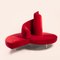 Round Tatlin Sofa in Velvet from Edra 1