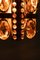 Lampada Palwa Mid-Century in ottone e cristallo, anni '70, Immagine 7