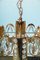 Lampada Palwa Mid-Century in ottone e cristallo, anni '70, Immagine 19