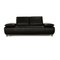 Black Leather Volare 2-Seater Sofa from Koinor 1