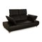 Black Leather Volare 2-Seater Sofa from Koinor, Image 3