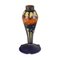 Art Nouveau Glass Lamp Base from Le Verre Francais 1
