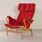Roter Pernilla Chair von Bruno Mathsson für Dux, 1980er 5