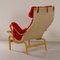 Red Pernilla Chair by Bruno Mathsson for Dux, 1980s, Image 7