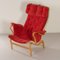 Chaise Pernilla Rouge par Bruno Mathsson pour Dux, 1980s 4