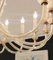 Lámpara de araña de cristal de Murano y latón con 16 luces de Venini, Italia, años 50, Imagen 6