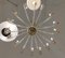 Lampadario a 16 luci in vetro di Murano e ottone di Venini, Italia, anni '50, Immagine 9