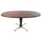 Mid-Century Oval Dining Table, Italy, 1960s 1