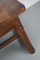 Large Vintage French Rustic Farmhouse Cherry Dining Table, 1950s, Image 20