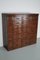 Large Industrial Dutch Pine Apothecary Cabinet, 1950s 4