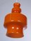 Orange Glass Pendant Touch B1202 from Raak, 1970s 3