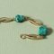 Mid-Century Swedish Gold and Turquoise Collier, 1965, Image 5