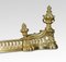 Guardabarros francés ajustable de latón dorado, siglo XIX, Imagen 4