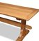 Large Oak Plank Top Refectory Table, 1890s 2
