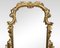 Italian Giltwood and Figured Walnut Dressing Mirror, 1890s 2