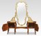 Italian Giltwood and Figured Walnut Dressing Mirror, 1890s 4