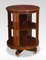 Circular Mahogany Revolving Bookcase, 1890s 1