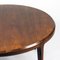 Scandinavian Circular Rosewood Coffee Table attributed to Johannes Andersen from CFC Silkeborg, 1960s, Image 7