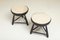 Mid-Century Modern Mocho Stools by Sergio Rodrigues, 1960s, Set of 2 6