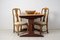 Small Antique Swedish Pine Dining Table 4