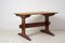 Small Antique Swedish Pine Dining Table 2