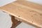 Tavolo da pranzo antico in legno di pino, arte popolare svedese, Immagine 7