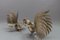 Bronze Sculptures of Fighting Roosters, Japan, 1950s, Set of 2, Image 2