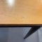 Moderner italienischer Esstisch oder Schreibtisch aus Holz & schwarzem Metall, 1980er 11