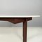 Mid-Century Italian Modern Dining Table in Marble, Wood and Bass, 1960s 8