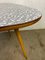 Table Kidney avec Plateau en Formica Gris et Blanc de Ilse 7