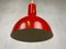 Space Age Pendant Light in Bright Red 5