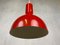 Space Age Pendant Light in Bright Red, Image 5