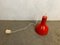 Space Age Pendant Light in Bright Red 7